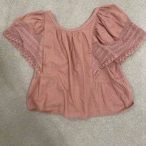 Ruffle sleeve girls Old Navy top